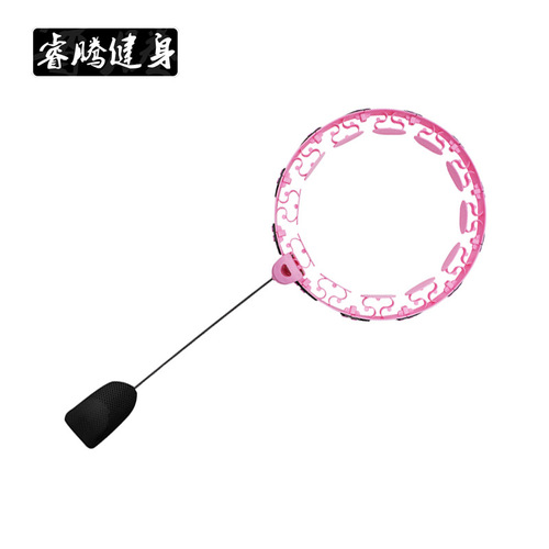 New model magnetic hula hoop that won't fall off, weighted hula hoop with removable features