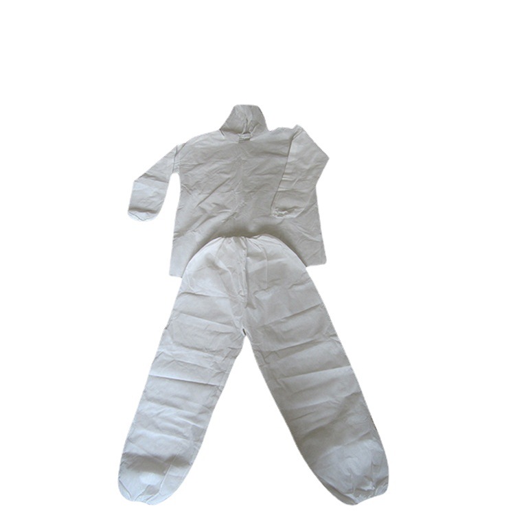 湖北仙桃一次性分体防护服加厚无纺布洁净无尘无纺布套装隔离服