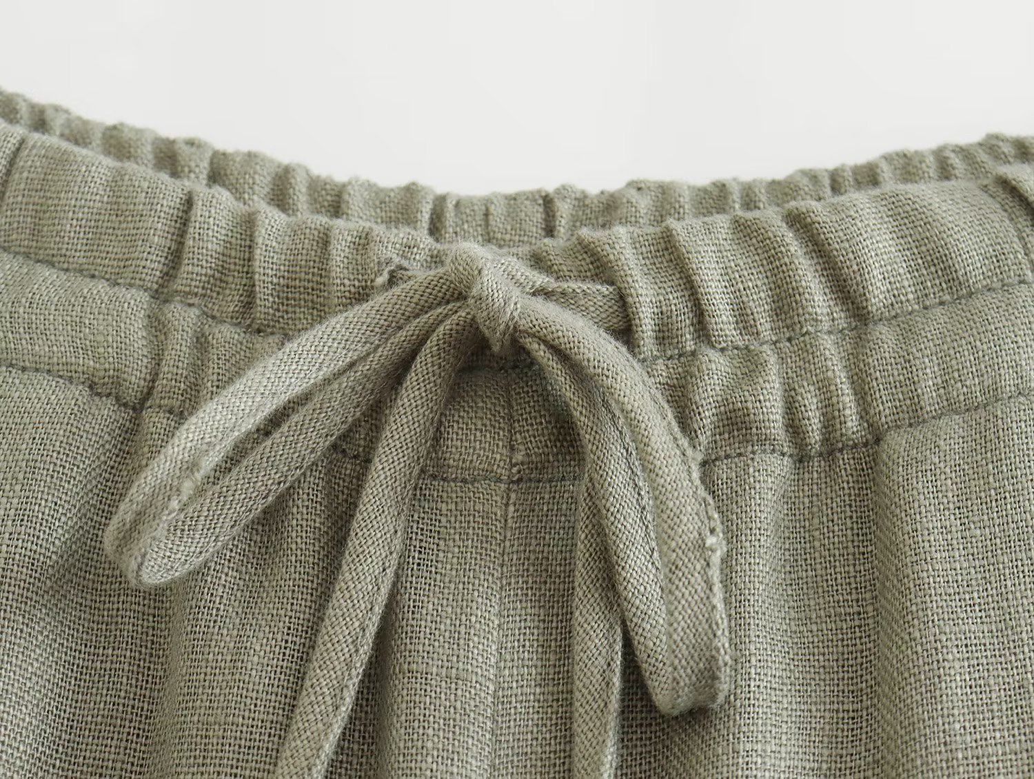 637g Weight Sleeveless Sleeve Length Linen Fabric Type Pants Sets Sets Type 2 Pieces Set Quantity Daily, Street Occasion Turndown Neckline Regular Fit Fit Type Solid Color Pattern Summer, Spring Season Women's Gender Streetwear Style Daily Street Women's Streetwear Solid Color Linen Pants Sets Pants Sets 17