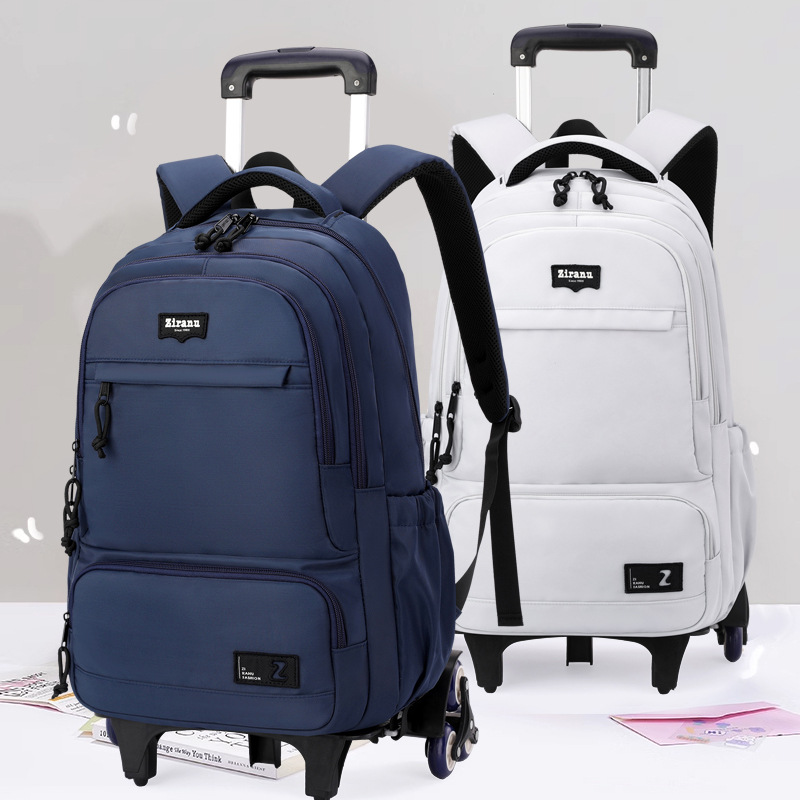 1 - 6 grados mochila de estudiantes de secundaria, mochila de niños para subir escaleras, mochila de gran capacidad