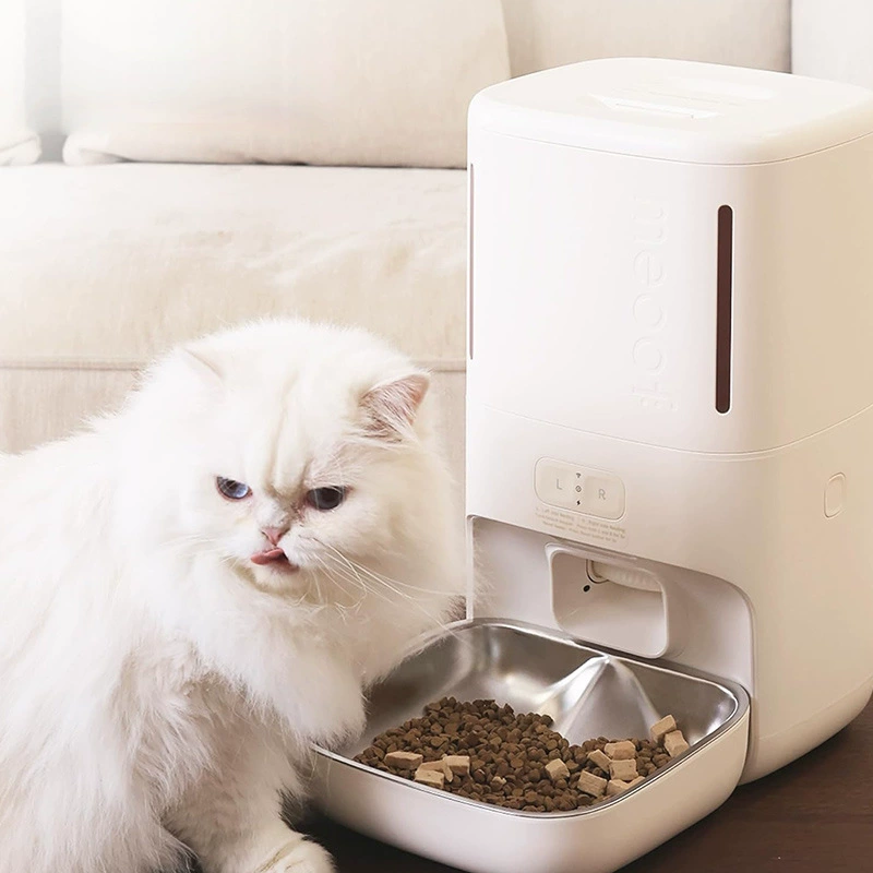 Умная кормушка для домашних животных, удаленный видеомониторинг, бытовая кормушка для нескольких домашних животных, защита от застревания еды/влагозащитная конструкция