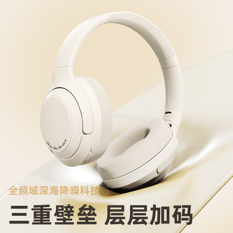 2025 nuevos auriculares de larga duración de la batería inalámbrica ANC con reducción activa de ruido auriculares Bluetooth en stock