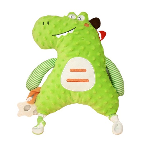 Baby soothing napkin can be chewed into the mouth, baby doll can be used to lull the baby to sleep, doll Doudou hand puppet toy