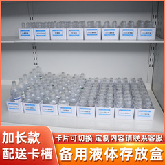 病院6s管理収納ケース予備液体収納ケース輸液ケース収納バスケットベッドナンバープレート趙の孫