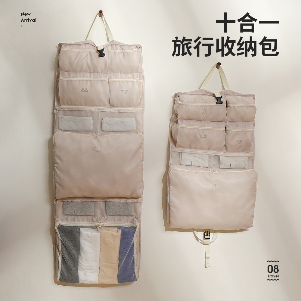 Handheld organizer bag for traveling
