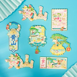 书签;冰箱贴;化妆镜