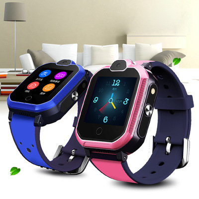 新款多功能学生电话定位智能手表wifi可视频对讲儿童智能穿戴手表