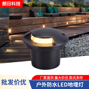 led侧透光埋地灯步道灯地埋灯户外防水墙角台阶庭院景观灯隐蔽-阿里巴巴