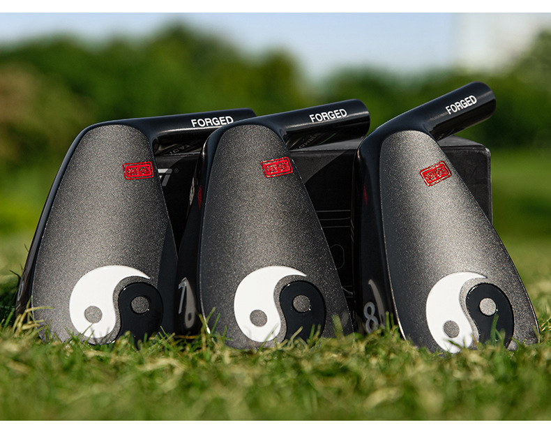 Bộ gậy sắt golf PGM đầu sắt rèn mềm dao lưng hoàn chỉnh — Bộ đầu sắt Thái Cực Quyền [thiết kế bằng sắt rèn/thiết kế trần] TIG084 chi tiết 14