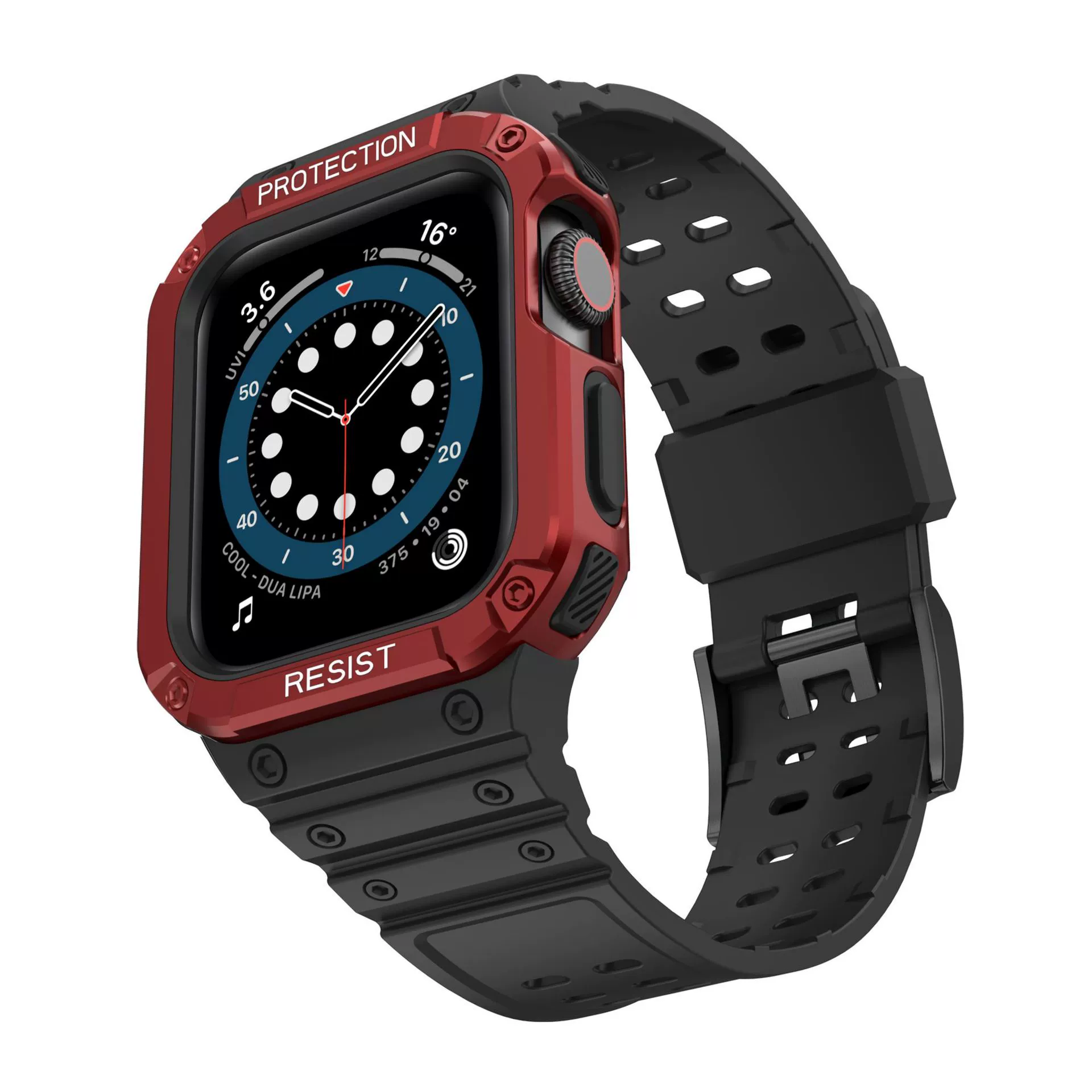 Соответствующие ремешки для Apple Watch IWATCH98765432, чувствительный силикон тибетский, оптом TPU+PC корпус