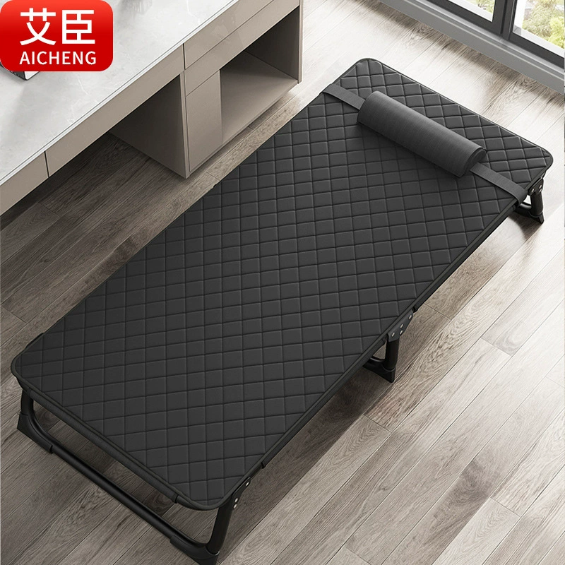 Оптовая Recliner Открытый Кемпинг Простая раскладная кровать Сопровождающая кровать Односпальная офисная кровать Nap Camp Bed