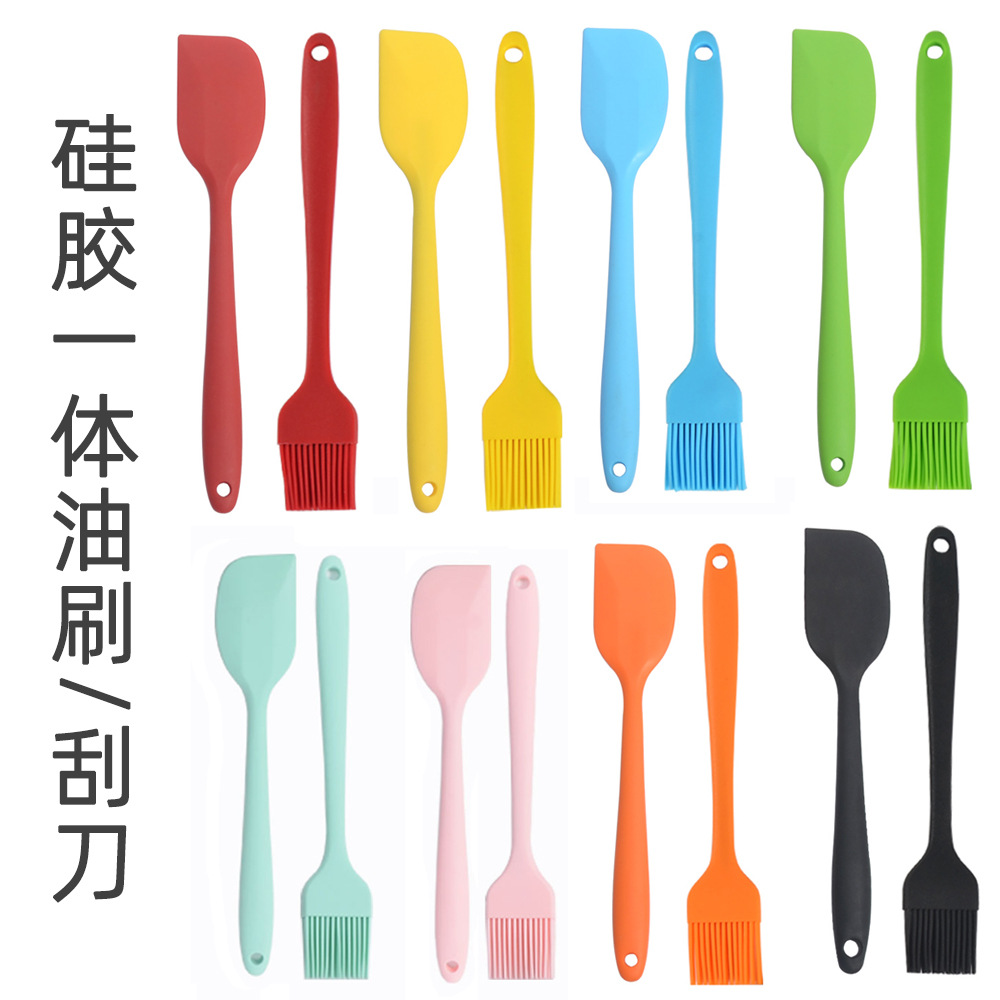 35g Silicone Oil Brush Household Baking Barbecue Brush Kitchen Pancake Silicone Brush Bread Pancake Brush Tool