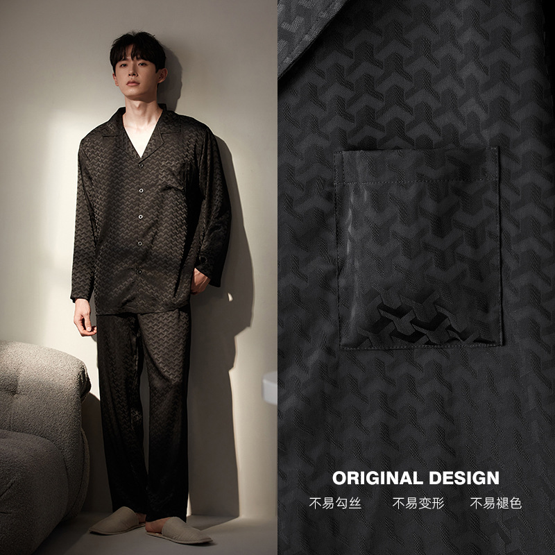 [Beneficios de liquidación] Runma Pijamas Primavera y otoño Mujeres de manga corta Verano Algodón Coral Velvet Hombres Manga larga Seda Pareja Invierno