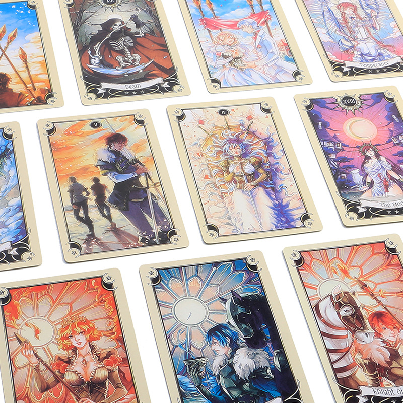 Carte da gioco tarot oracle mystical manga per feste in casa_voghion.com