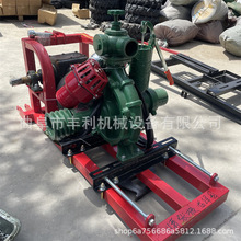 拖拉机后悬挂高压泵 防汛排水混流泵 农用浇地拖拉机带抽水机