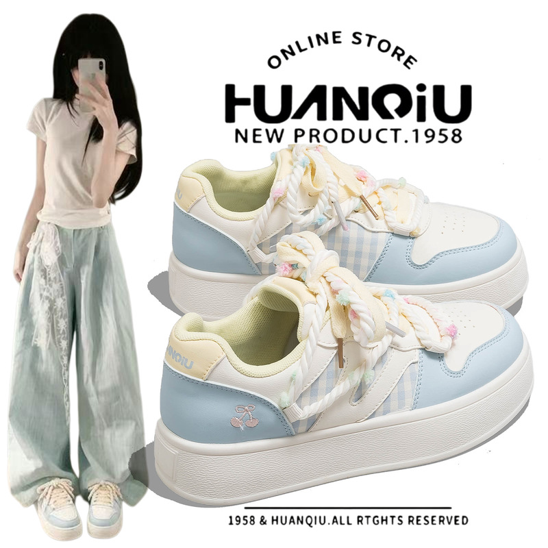 Global Dopamine Soft Sole Sneakers for Women 2026 Summer New Popular Style Thick Sole High-Value Casual Shoes for Women Global Dopamine Soft Sole Sneakers for Women 2026 Summer New Popular Style Thick Sole High-Value Casual Shoes for Women