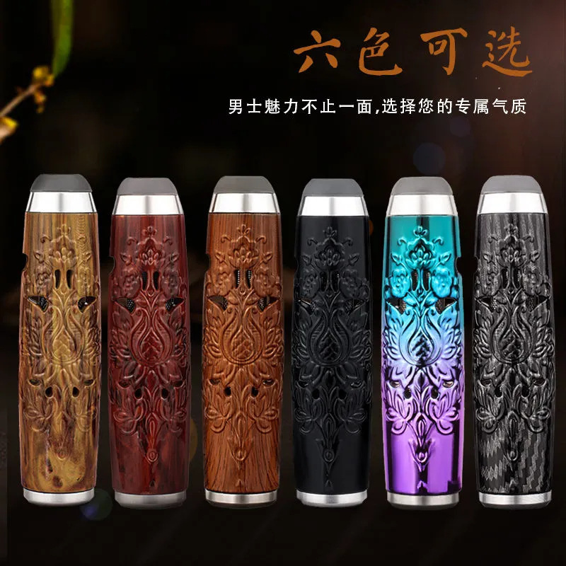 새로운 미니 인쇄 재떨이 창조적 인 대기 자동차 비재 유물 무료 애쉬 게으른 담배 홀더