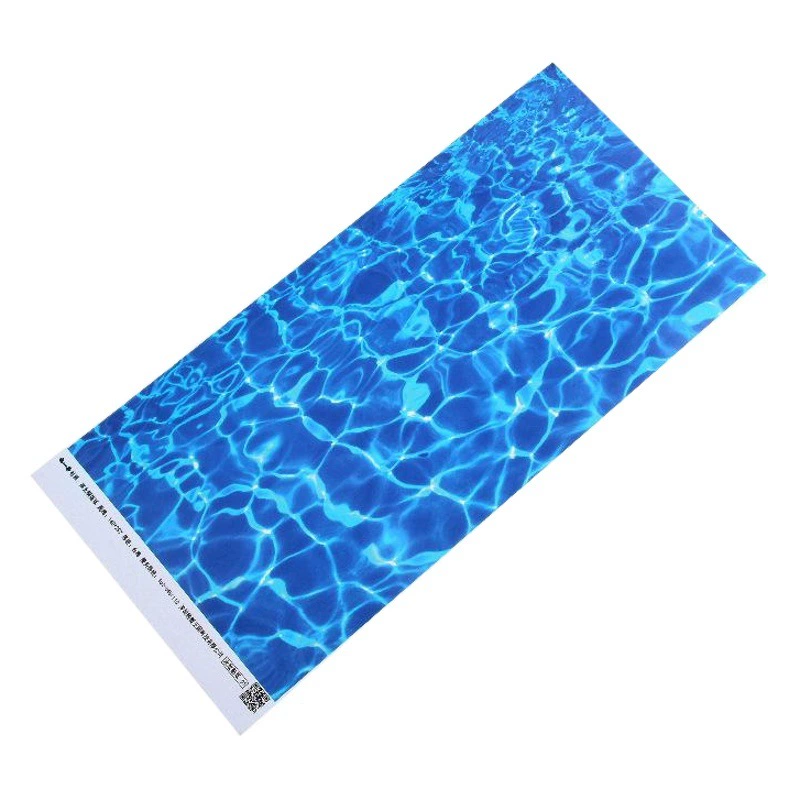 Царство крабов водный узор наклейка на открытом воздухе микро Ландшафтная Модель Материал Строительная модель DIY ручное моделирование водный узор бумага