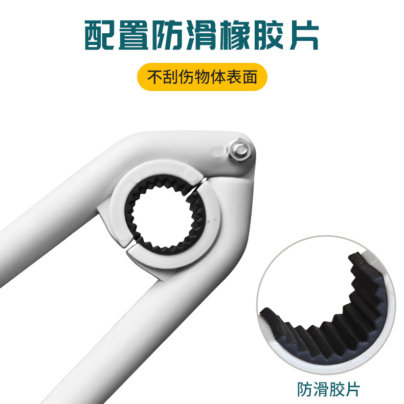 Bubble Faucet Dispenser Kitchen Bathroom Basin Water Outlet Nozzle Filter Mesh Removal Special Tool Non-slip Wrench