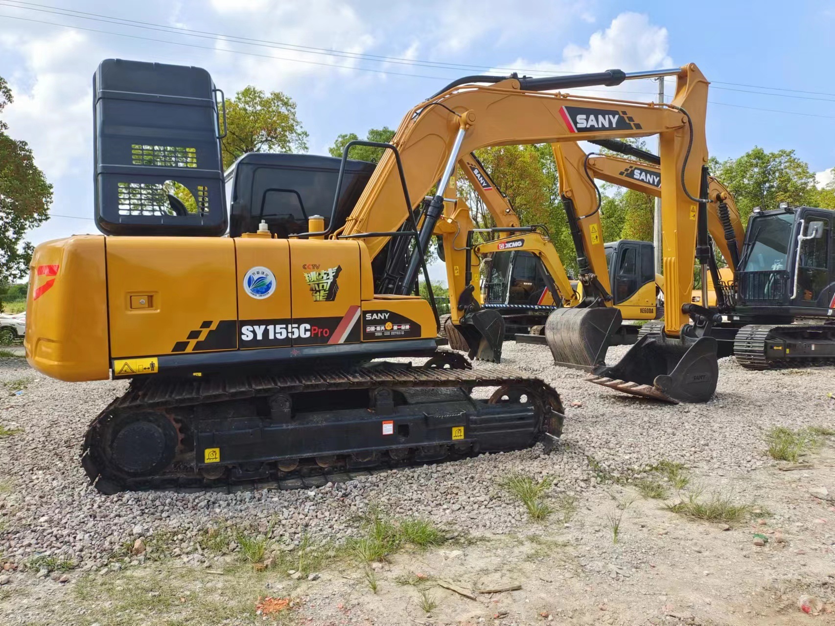 2022 excavadora de segunda mano 3195 3160 excavadora noventa por ciento de nuevo trabajo normal 150 horas