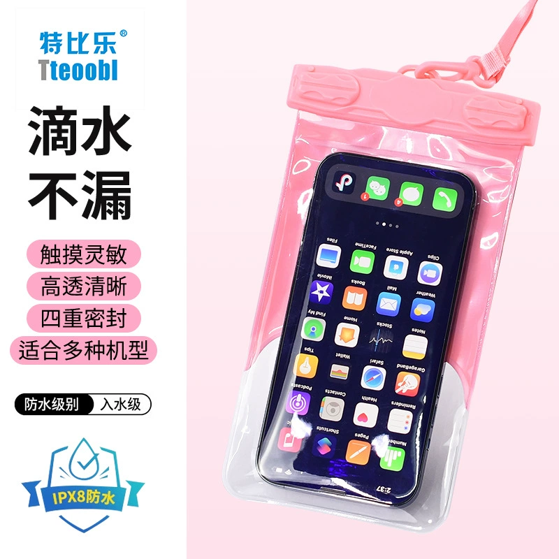 Мобильный телефон водонепроницаемый мешок сенсорный экран плавательный дрейф прозрачный вынос герметичный дайвинг защитный чехол для шеи прозрачный мешок дешевый