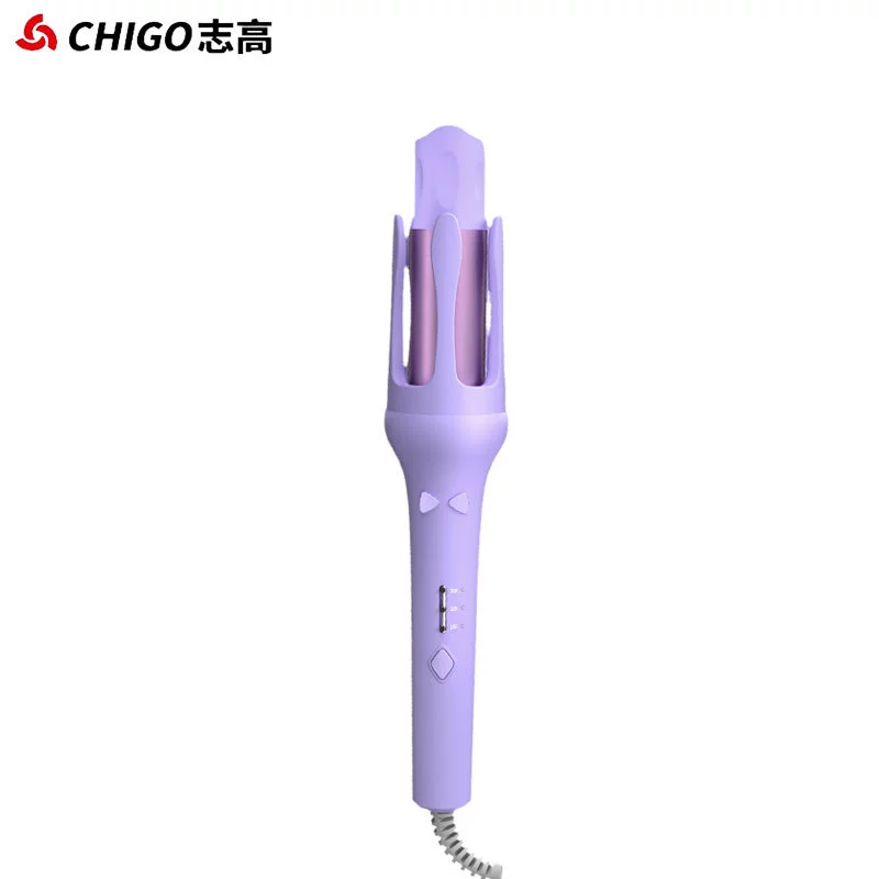 Щипцы для завивки Chigo, полностью автоматические, 32 мм, большая завивка, волна, долговечный уход за волосами, электрический вращающийся артефакт для ленивой завивки