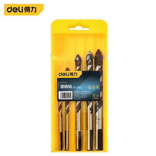 Powerful B5125T Tile Drill Bit 5-12mm Concrete Hole Drilling Cutting Alloy Triangular Glass Cement Expansion Drill