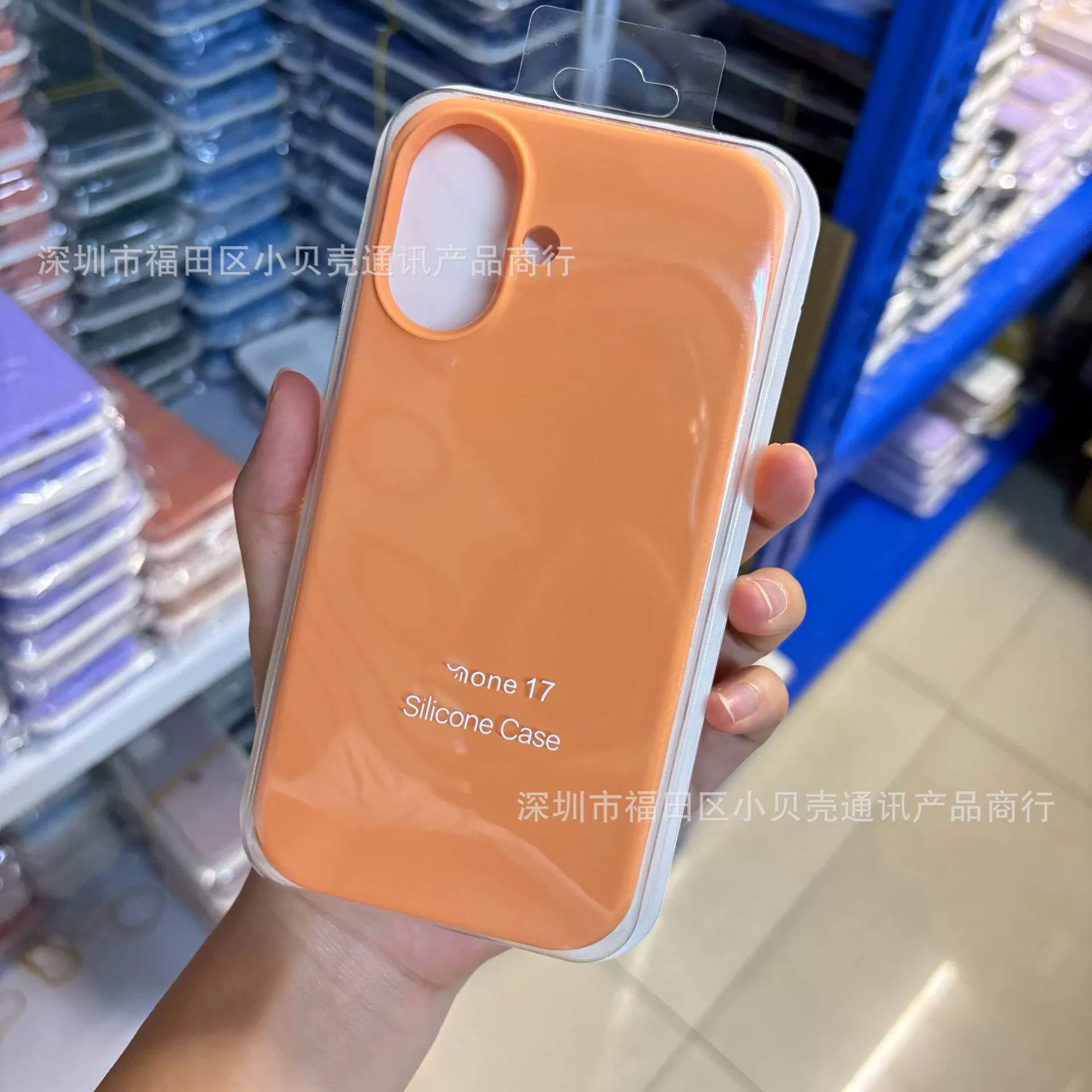 Protective Silicone Case Apple iPhone 17 / 17 Pro / 17 Pro Max — camera button, liquid-silicone finish