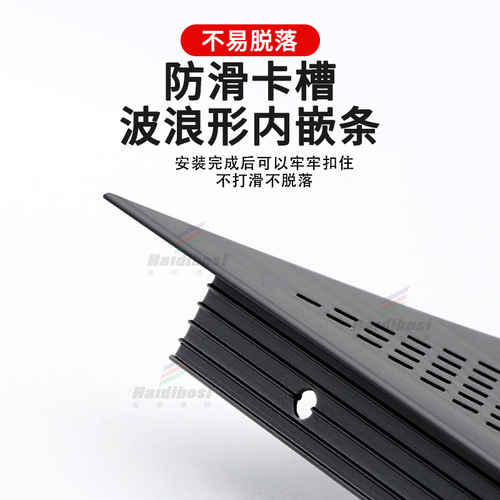 Aluminum alloy breathable cabinet with diamond-shaped grille, rectangular air holes, wardrobe shoe cabinet ventilation cover, heat dissipation port