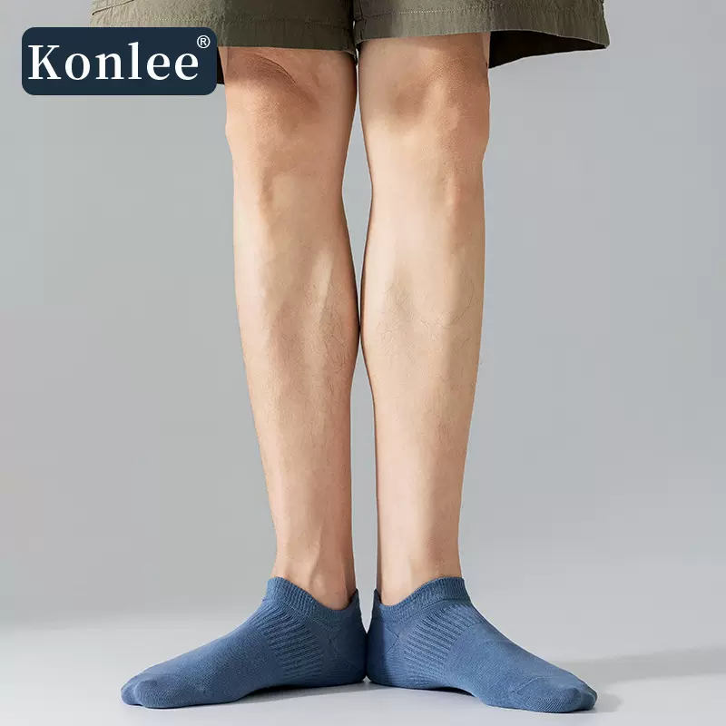 男士秋冬新款隐形船袜简约透气棉袜休闲短袜