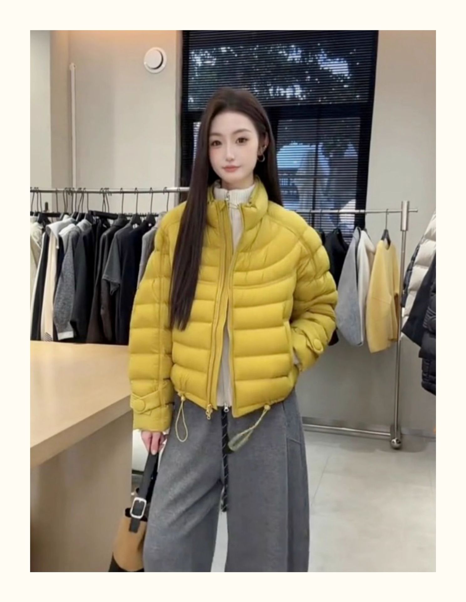 노란색