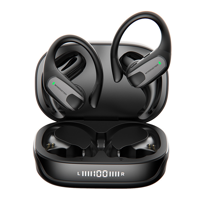 Monster Bluetooth ヘッドセット イヤーマウント キータッチ デュアルコントロール X05 新しいスマート ノイズリダクション スポーツ 超長バッテリー寿命|undefined