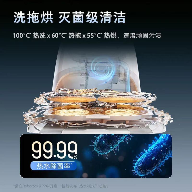 石头P20 Ultra Plus扫拖洗烘一体机自动集尘洗拖布擦地拖地洗地机|undefined