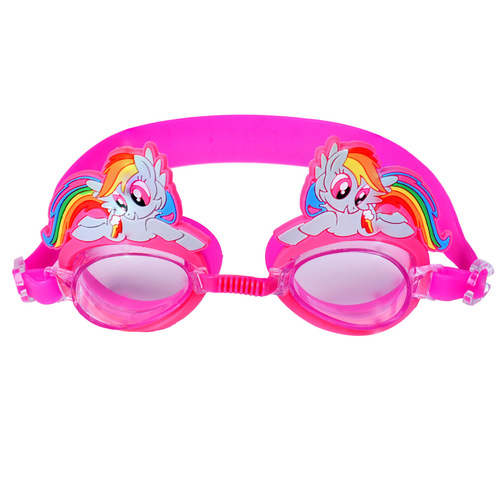 Children's cute cartoon silicone swimming goggles for boys and girls swimming and diving equipment mermaid spiderman swimming goggles