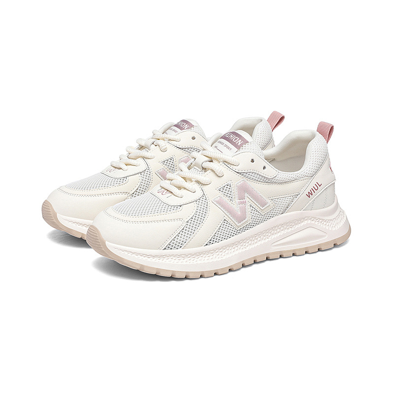 Giày sneaker nữ đế dày lưới thoáng khí mùa hè 2025 — Màu sắc thẻ JST 7150m, JST 7150m Tím