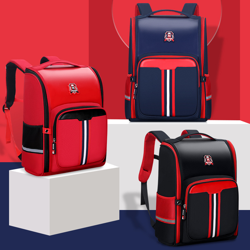 小學生書包男女生英倫風1-3-6年級兒童雙肩背包減負書包定制