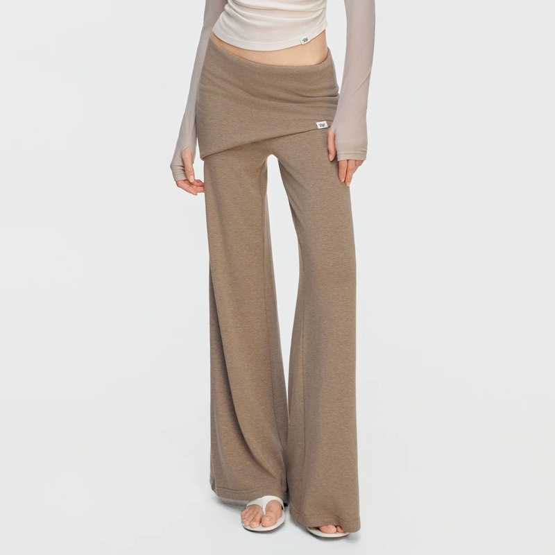 [Same Style as Zhao Lusi] "Slim-Fit High-Elastic Casual Pants" Slightly Flared Casual Pants, Loose Fit for Sports and Commuting