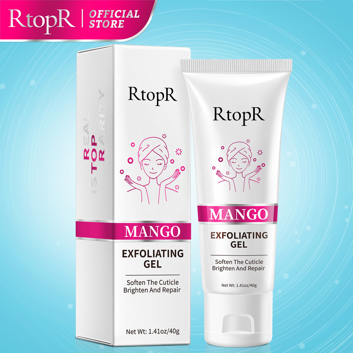 Rtopr Mango Exfoliating Gel Cream Cross-Border Version Rtopr038