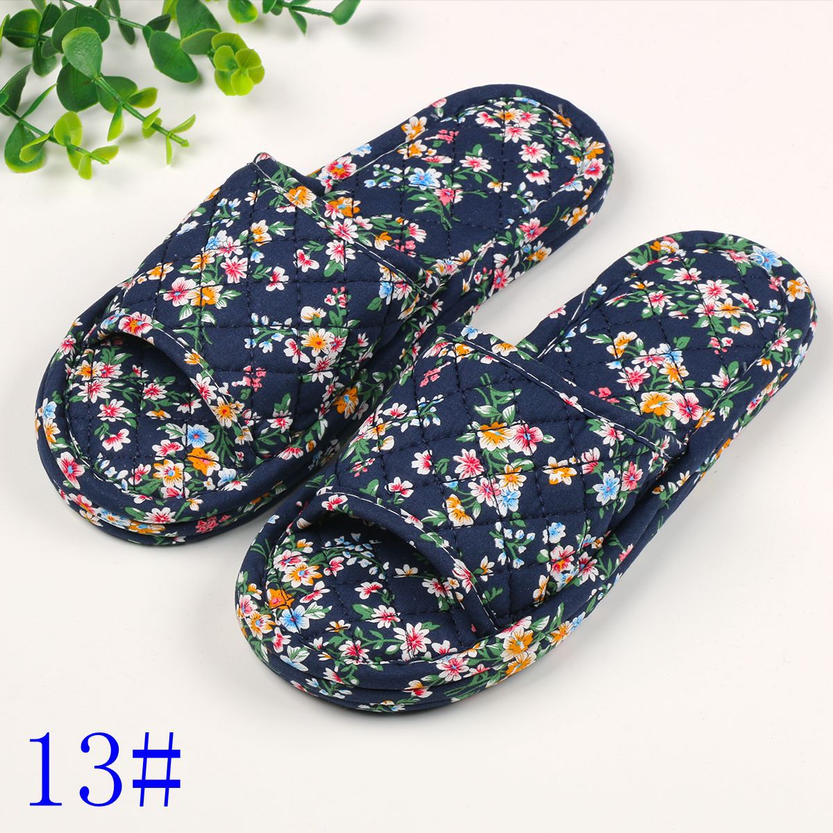 삼겹 꽃무늬 원단 여성용 13호