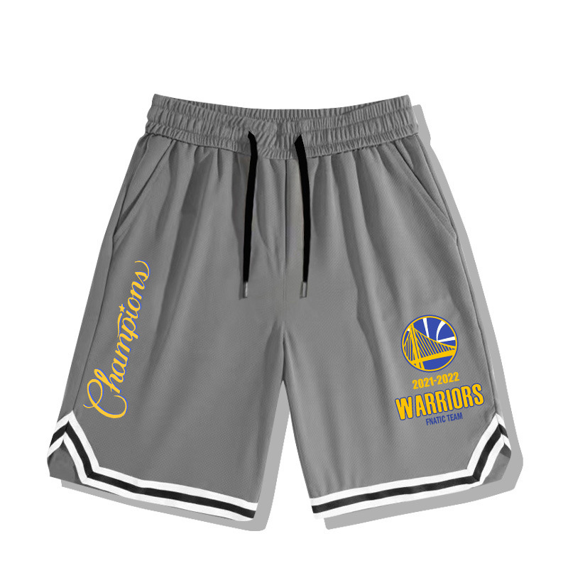 90247 warrior champion Ice Silk quick-drying basketball sports summer youth elastic waist loose casual shorts