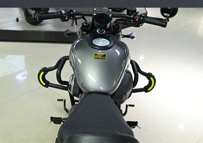 Suitable for Qianjiang Flash 400 Bumper Anti-Collision Anti-Fall Guard Bar Folding Backrest Quick-Release Side Bag Rack Modification