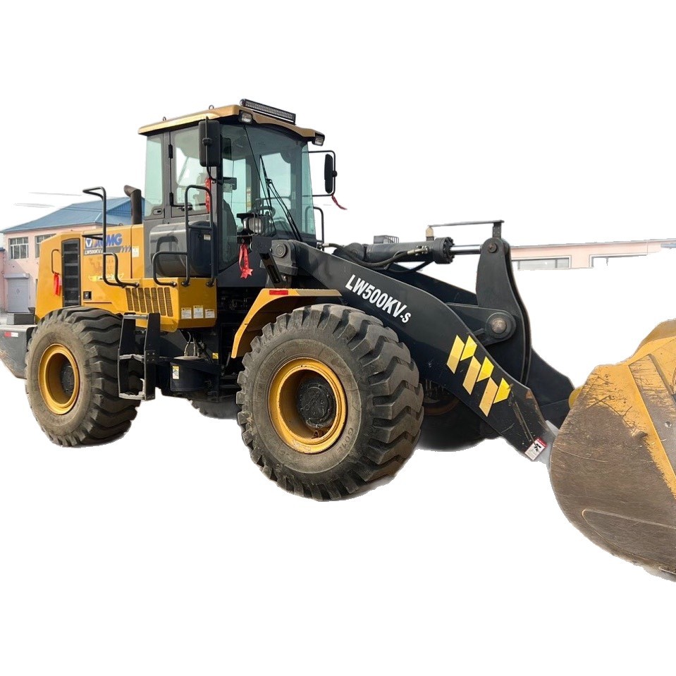 Línea de exportación nacional y extranjera Cargador grande de segunda mano XCMG 500 Longgong 855 856 965 Carretilla elevadora