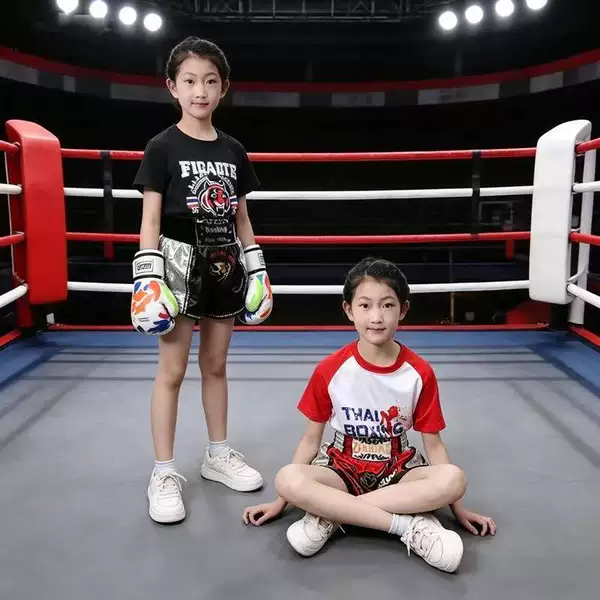 Muay Thai Pants Set, Fighting and Sparring Uniform for Men and Women, Competition and Training Fighting Set, Muay Thai Pants