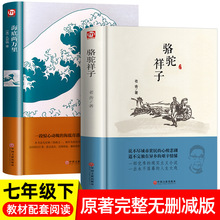 海底两万里原著正版书骆驼祥子硬壳精装世界名著七年级下册课外书