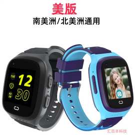跨境4G智能电话手表lt31视频通话拍照北美南美版GPS学生智能提醒