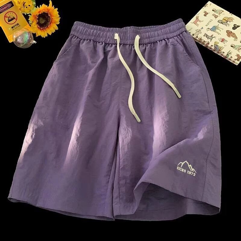 Summer Casual Shorts for Men, Trendy and Versatile, Breathable, Quick-Drying, Thin, Loose-Fitting, Street-Style, Sports, Running, Beach Shorts Summer Casual Shorts for Men, Trendy and Versatile, Breathable, Quick-Drying, Thin, Loose-Fitting, Street-Style, Sports, Running, Beach Shorts