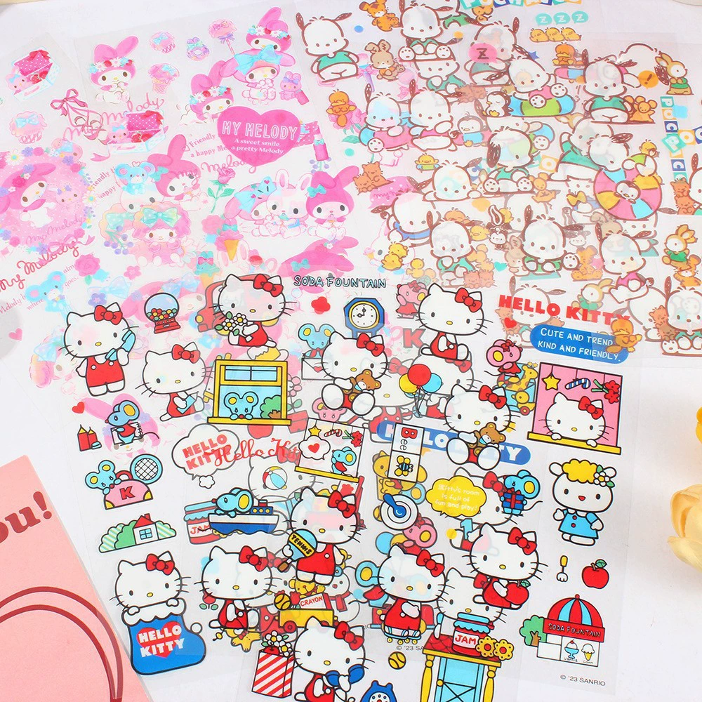 Sanrio, high quality sticker, does not require cutting