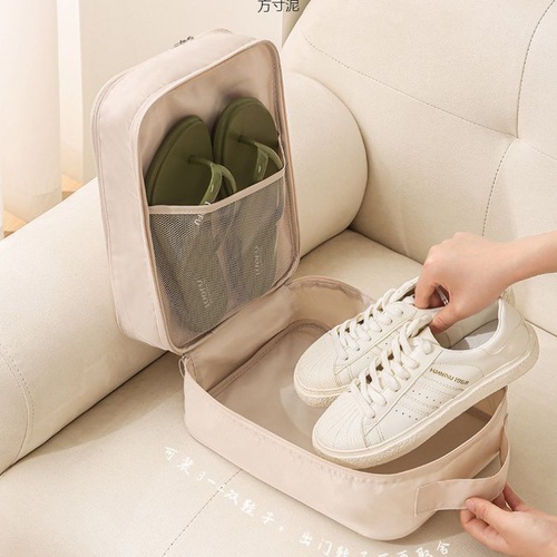 Travel Shoes Storage Bag, Shoe Organizer Storage Bag, Travel Large Capacity Multi-function Double Shoes Dustproof Portable Shoe Bag Wholesale