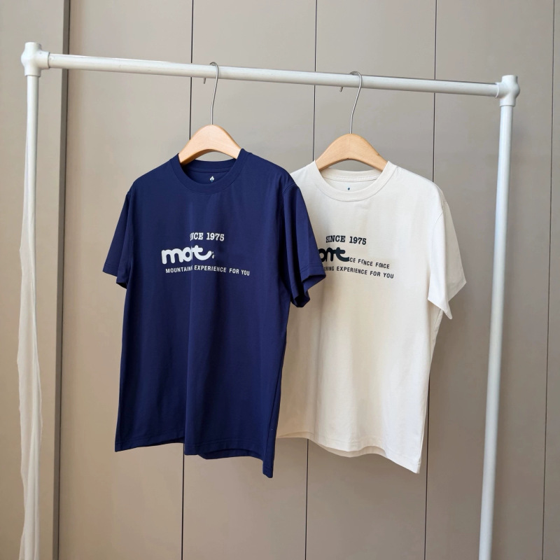 Letter-Printed Short-Sleeved T-Shirts for Men and Women, Couple Style, Round Neck, Loose and Versatile Tops, One-Piece Wholesale