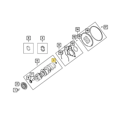 Bearing 53009181Ab, Bearing